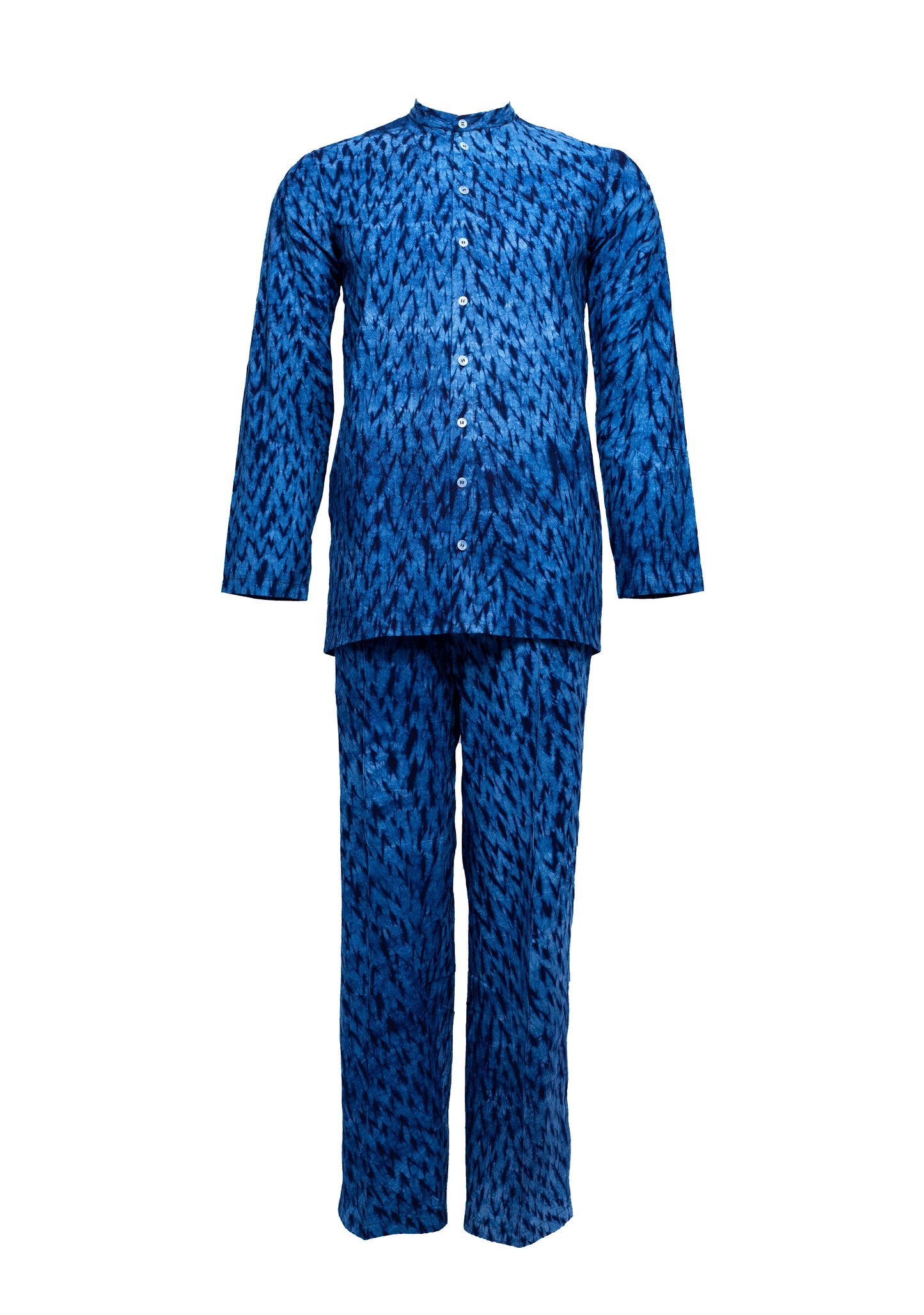Pants Kiala | Indigo blue feather