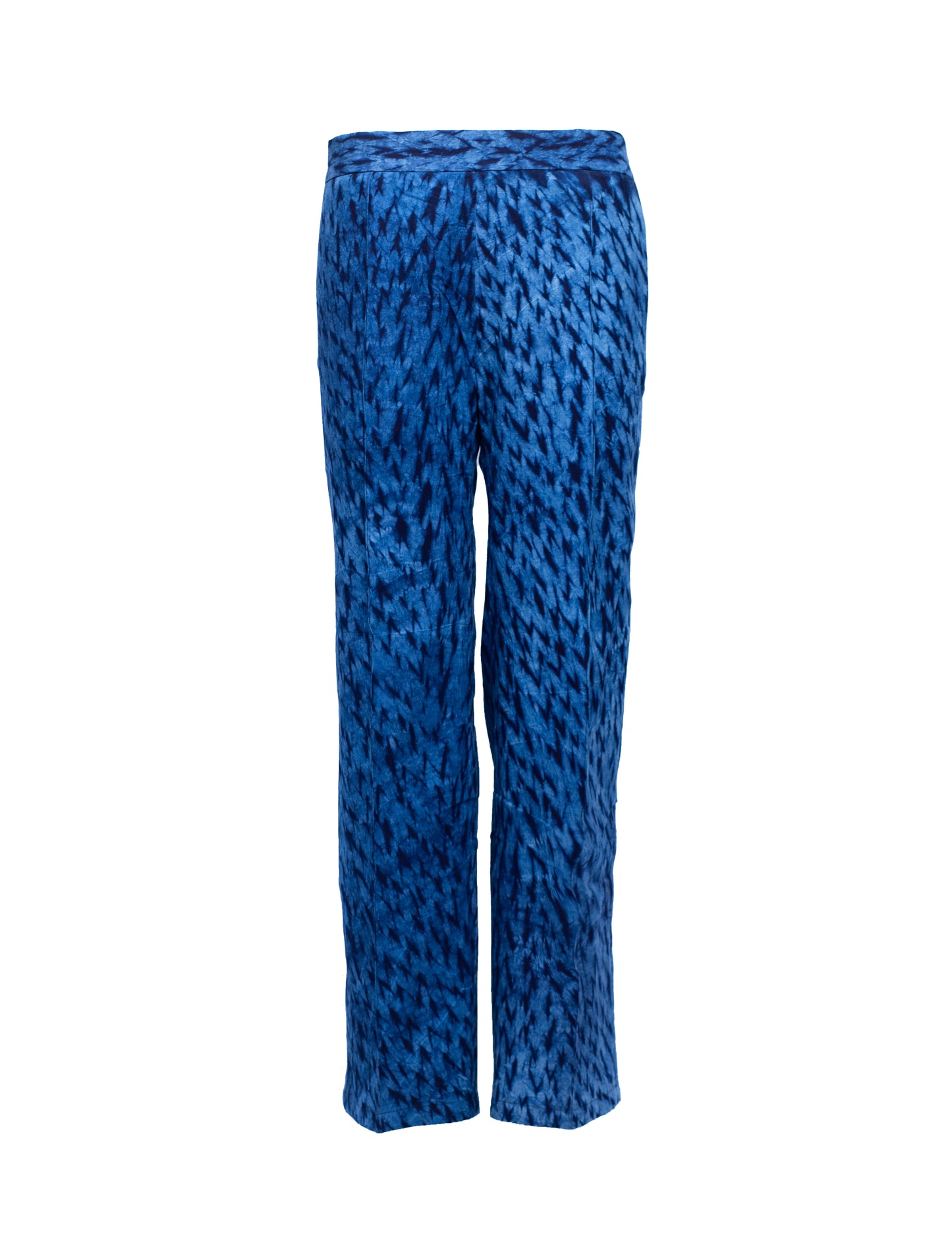 Pants Kiala | Indigo blue feather