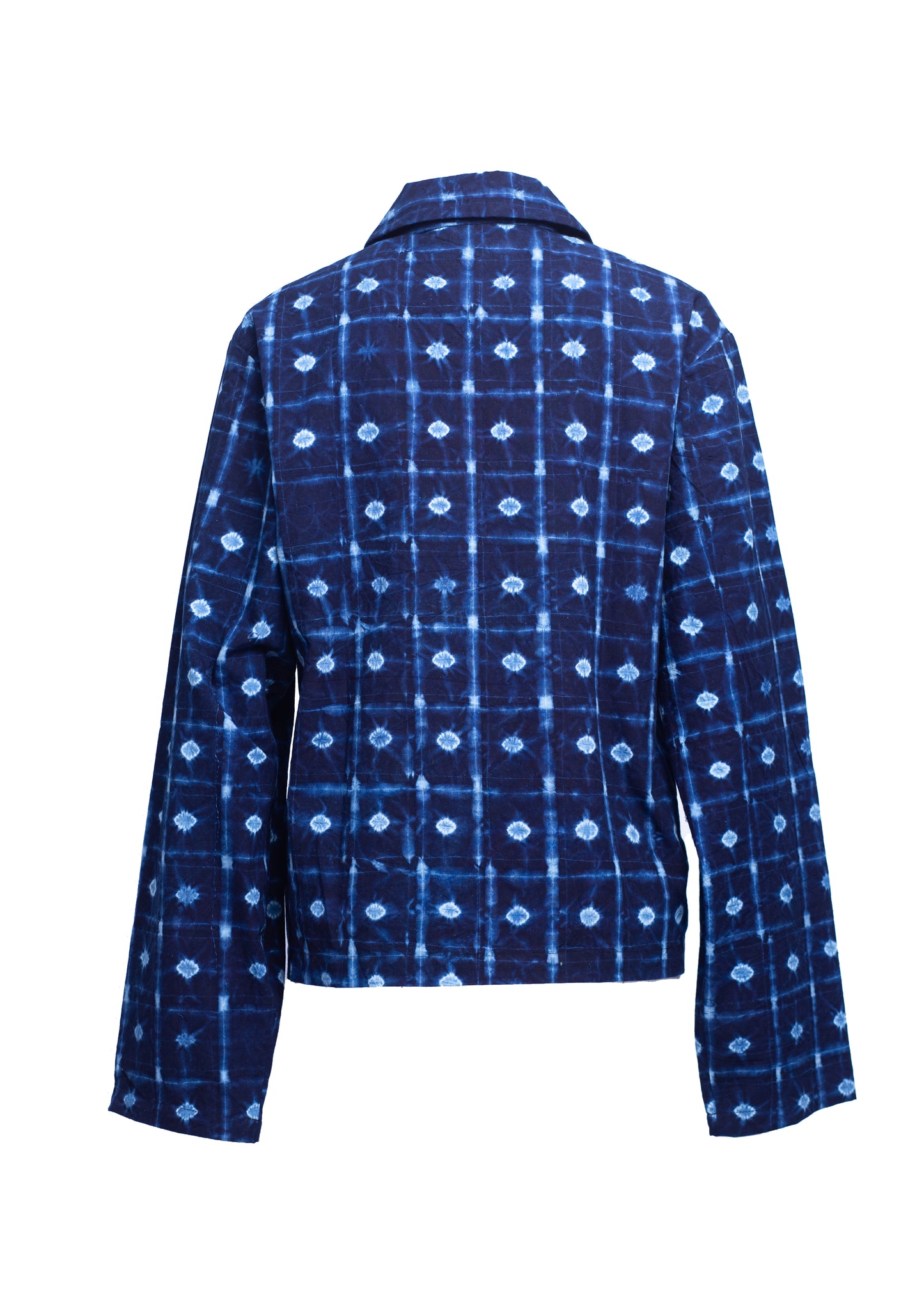 Shirt jacket Djo | Indigo blue eyes