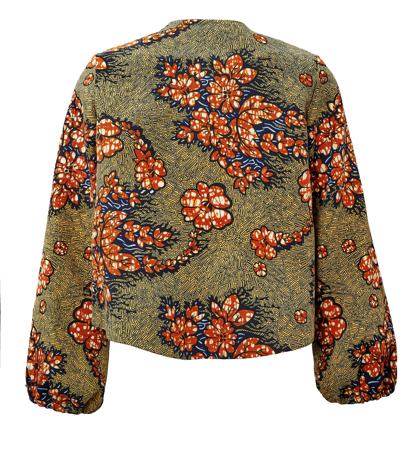 JACKE NINA | BLAU ORANGE GELB