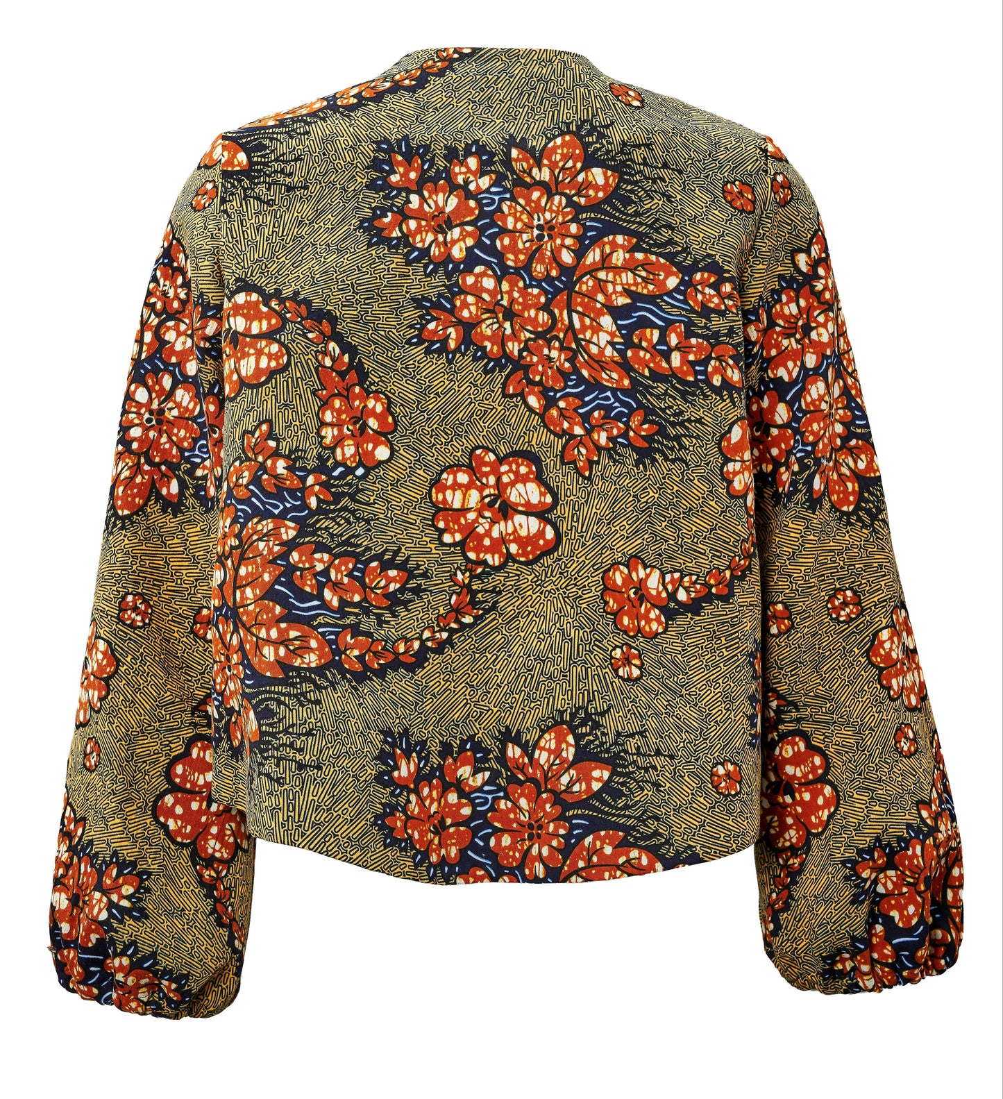 JACKE NINA | BLAU ORANGE GELB