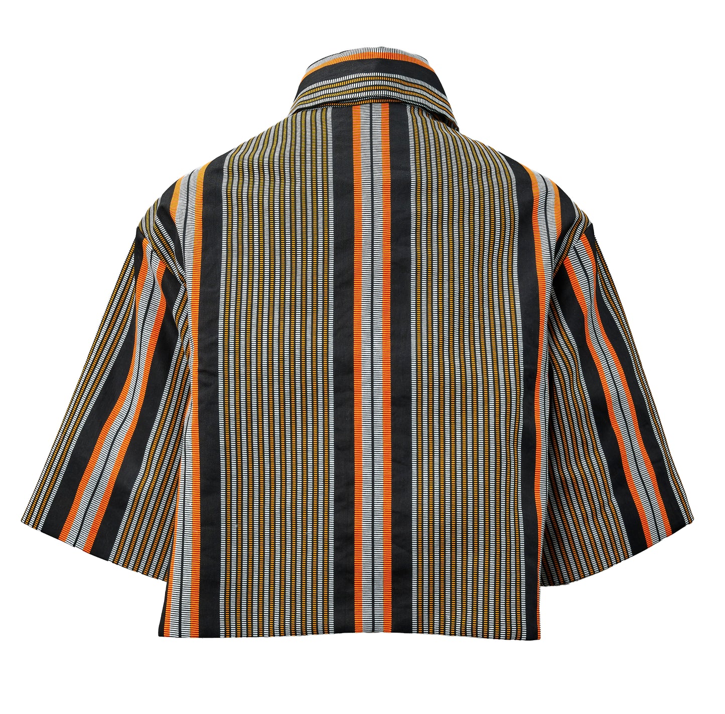 JACKE | ORANGE GRAU SCHWARZ