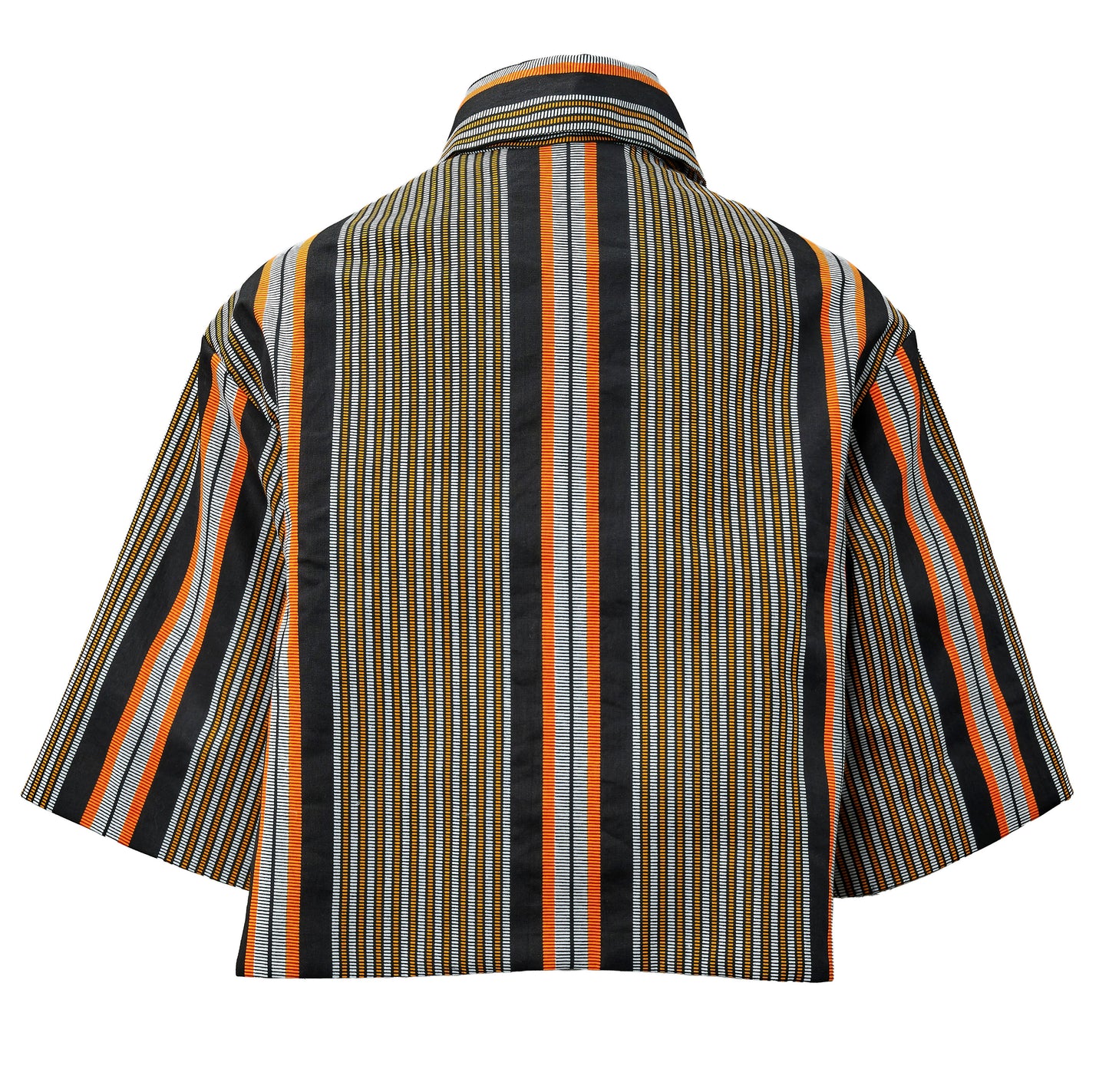 JACKE | ORANGE GRAU SCHWARZ