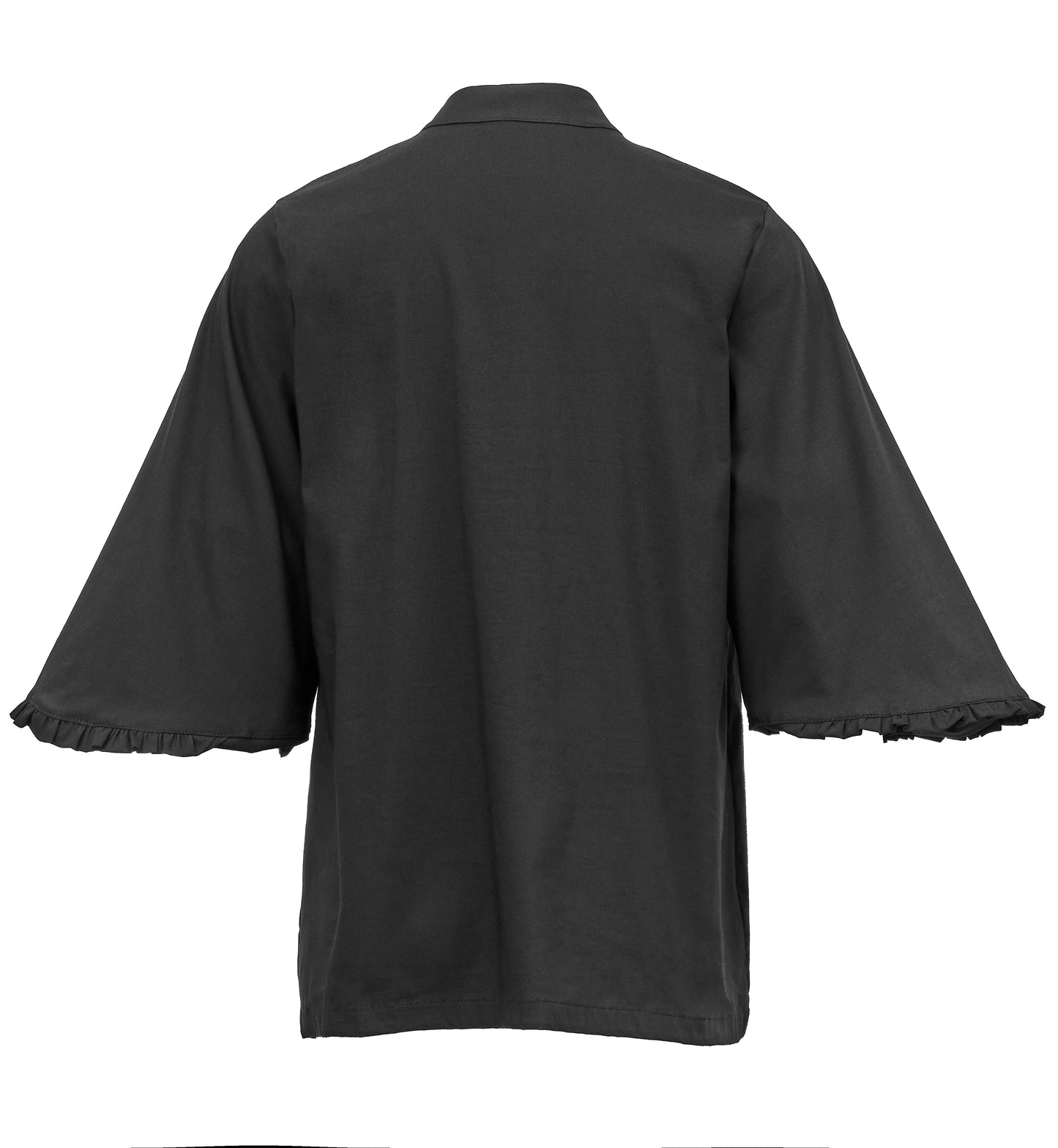 Blouse with ruffles