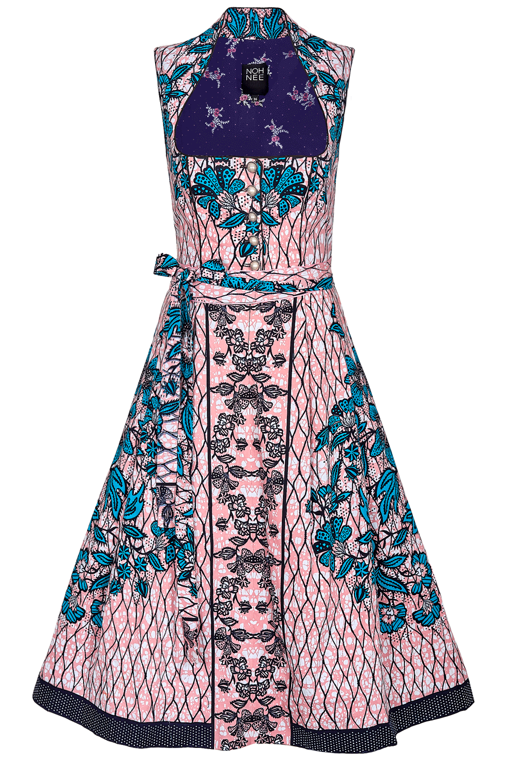 DIRNDL ANNA | PINK TURQUOISE