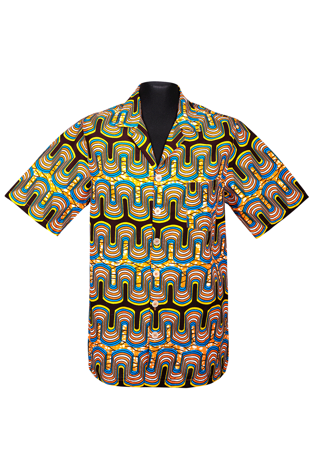 NOH NEE Hawaii Shirt | Yellow Orange