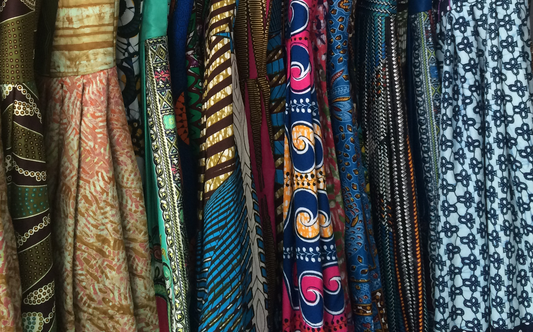 Wax Print Stoffe