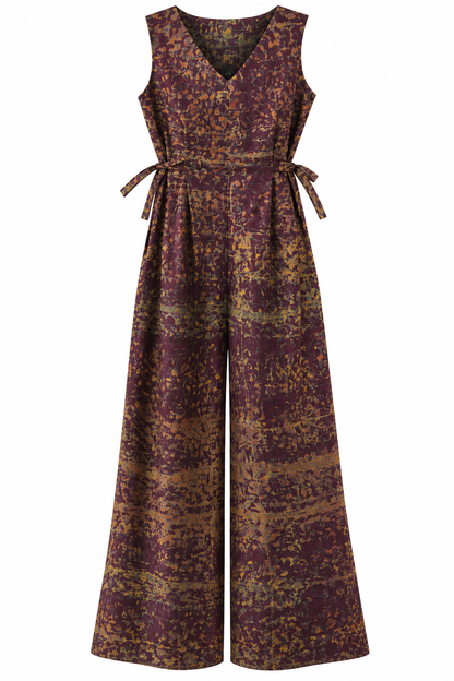 JUMPSUIT |  BRAUN BORDEAUX GOLD