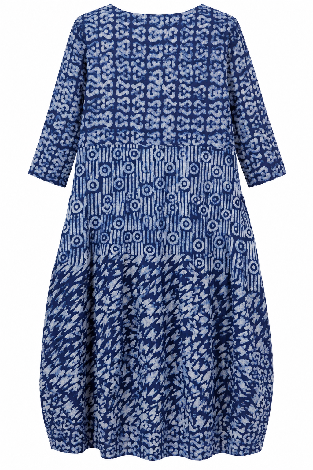 KLEID HABIBTI | BLAU WEISS