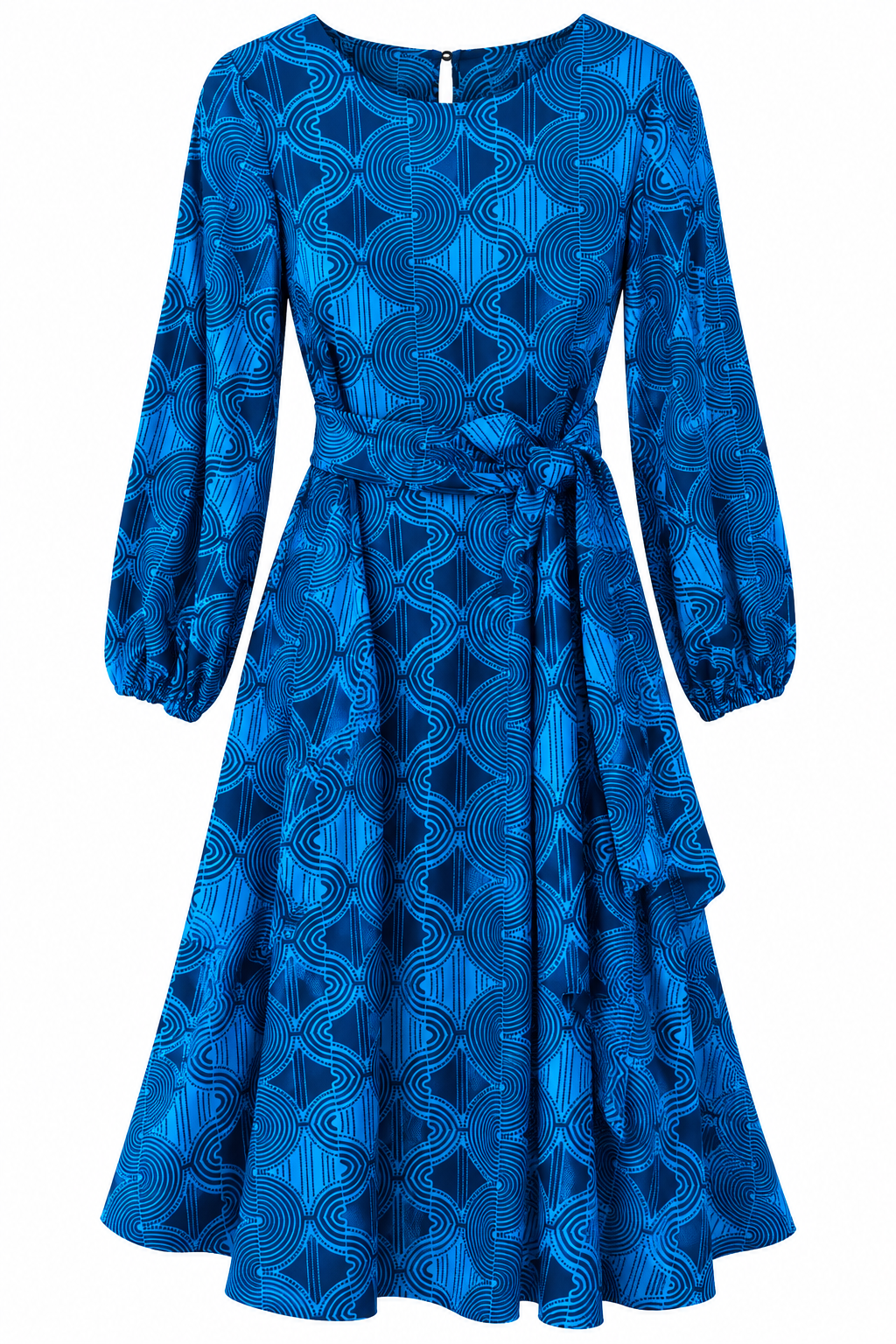 KLEID |  BLAU SCHWARZ