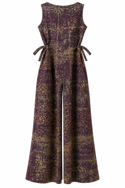 JUMPSUIT |  BRAUN BORDEAUX GOLD