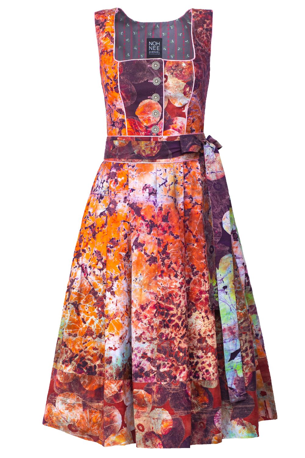 DIRNDL TÉRÉ | ORANGE PURPLE