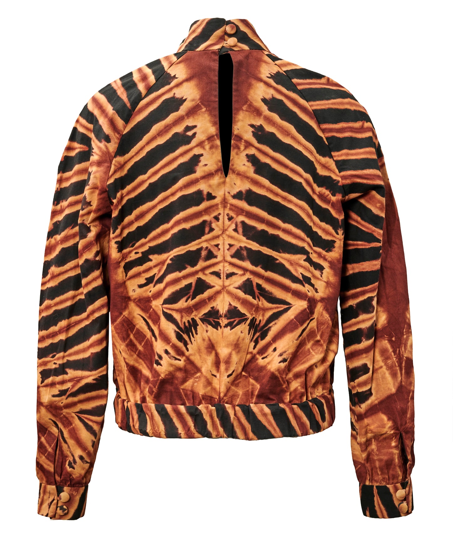 BLUSE | BRAUN SCHWARZ BEIGE