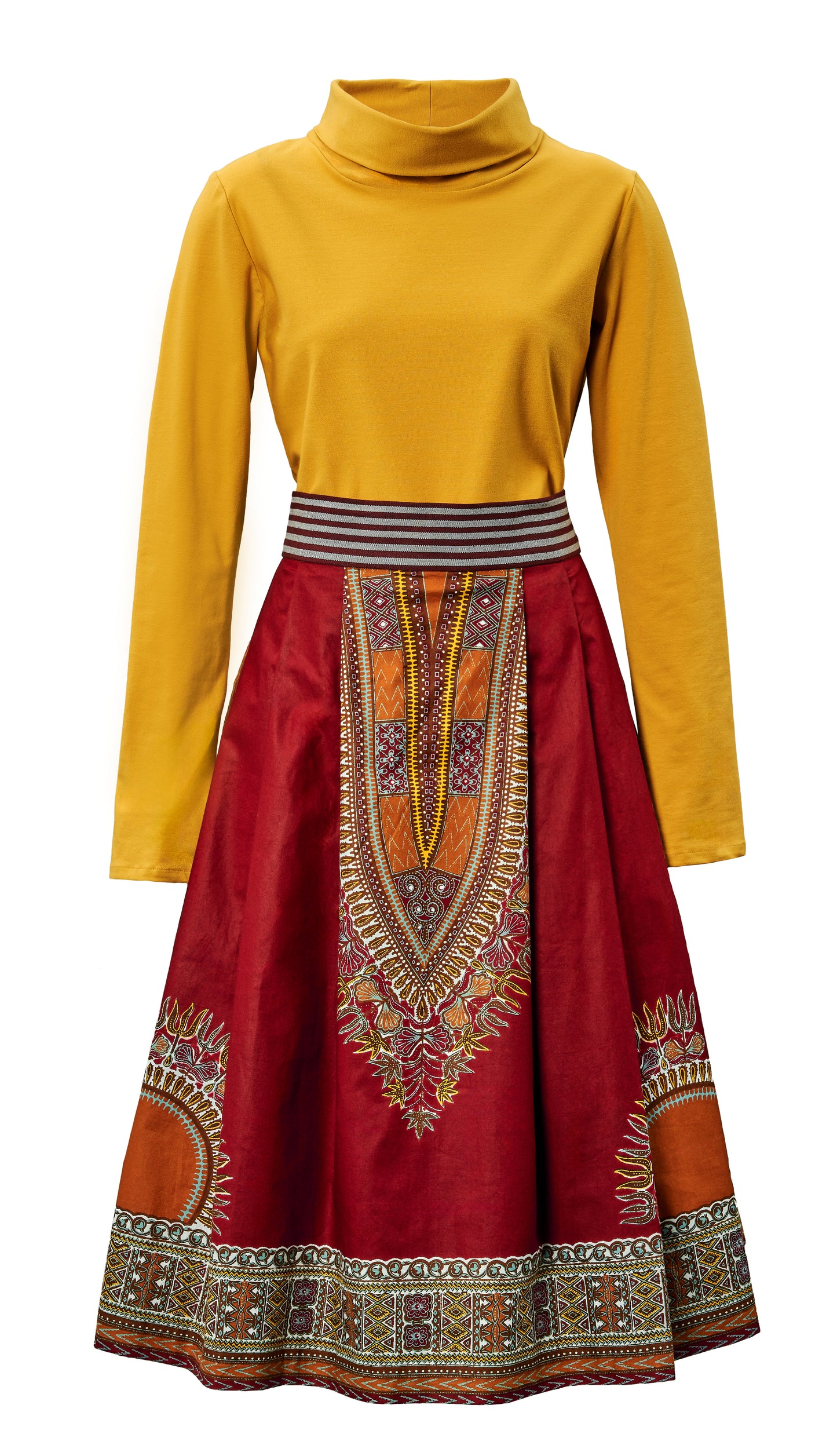 ROCK | ROT ORANGE ANGELINA PRINT