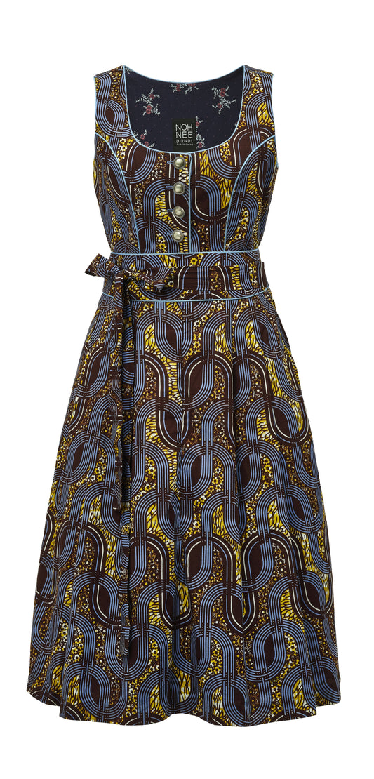 DIRNDL NOURA | BRAUN LILA