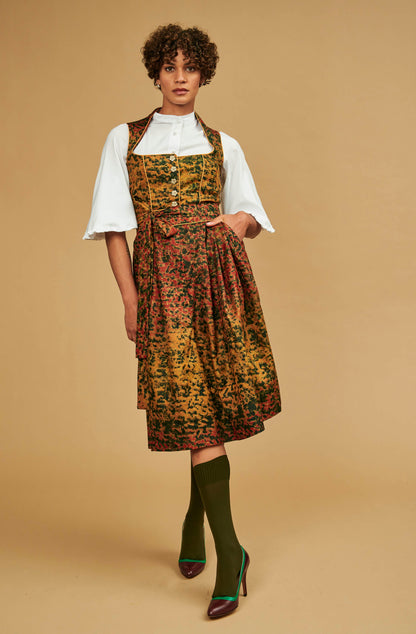 DIRNDL ANNA | GOLD GELB ROT