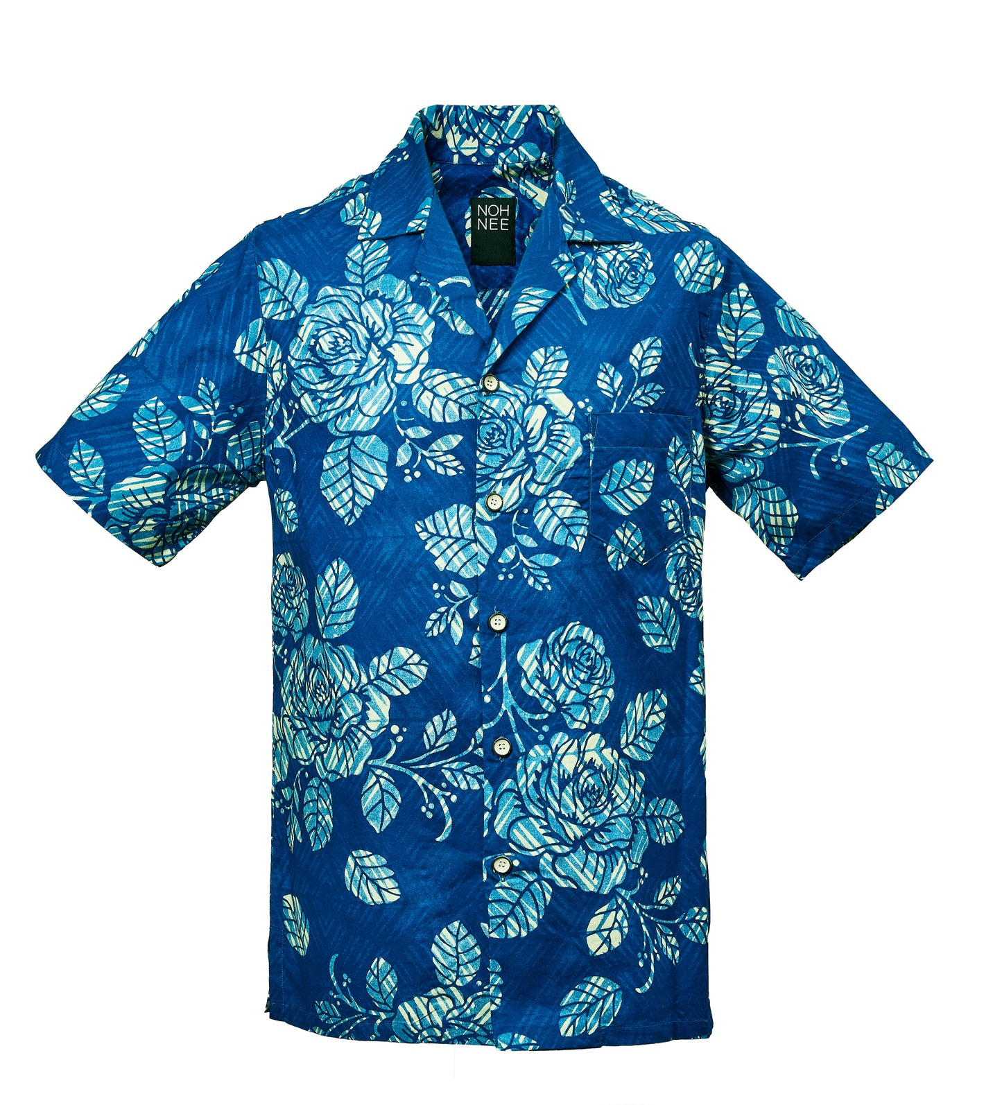 HAWAII HEMD | BLAU WEISS
