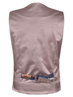 Weste "Attila" mit grafischen Waxpint Orange