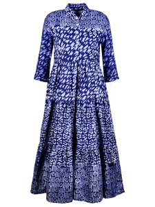 NOH NEE KLEID PJ | BATIK BLAU