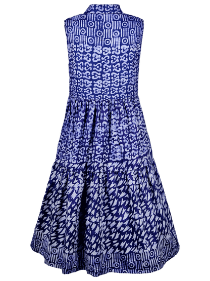 NOH NEE KLEID JESSY | BATIK BLAU