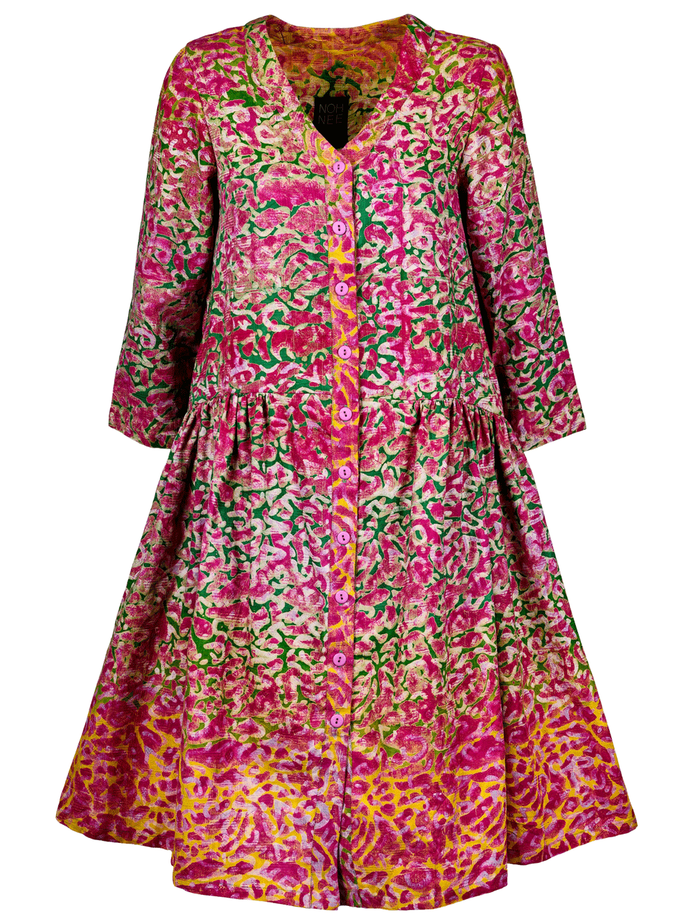 NOH NEE DRESS PATRICIA | BATIK RED ORANGE