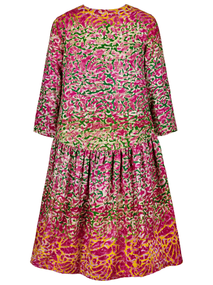 NOH NEE DRESS PATRICIA | BATIK RED ORANGE