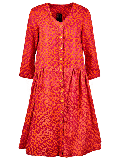 NOH NEE DRESS PATRICIA | BATIK RED