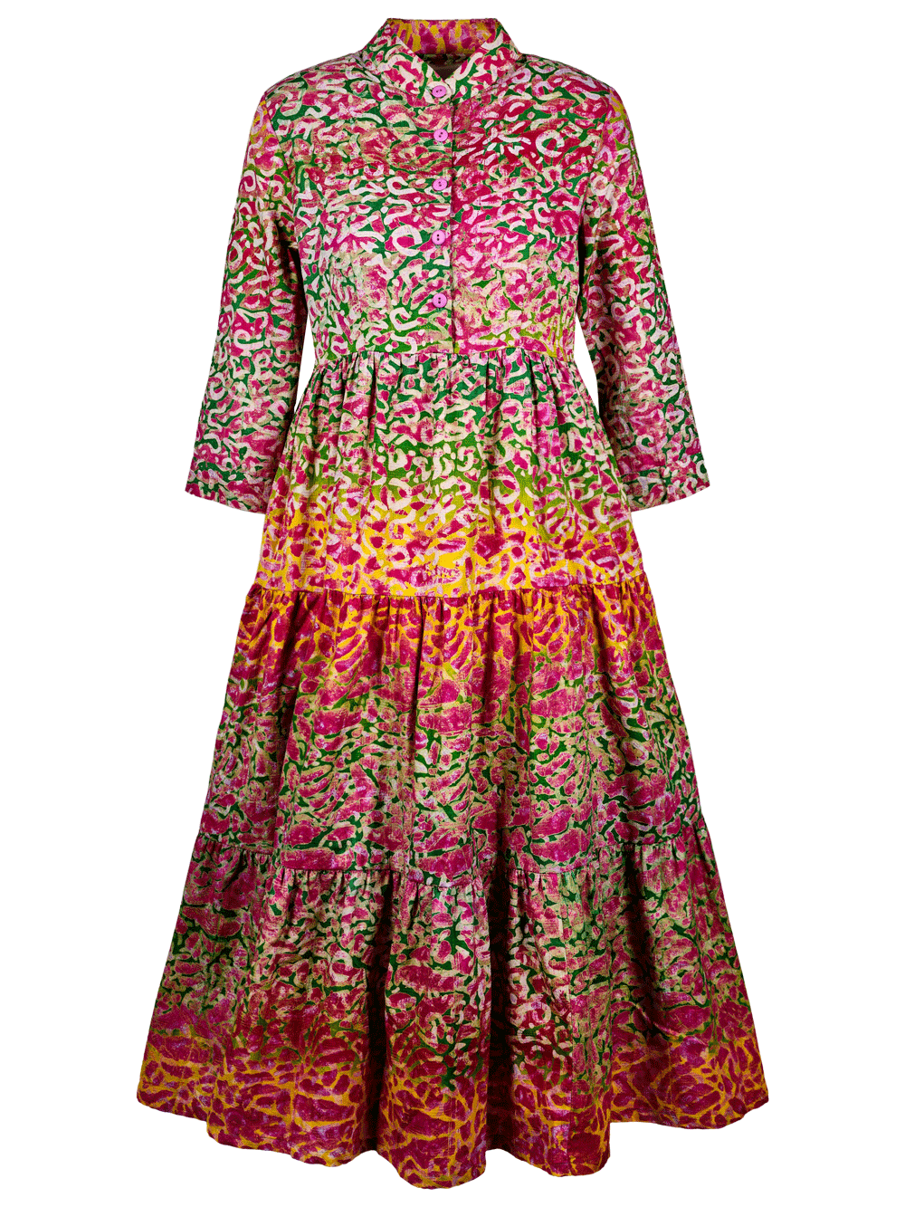 NOH NEE KLEID PJ | BATIK ROT ORANGE