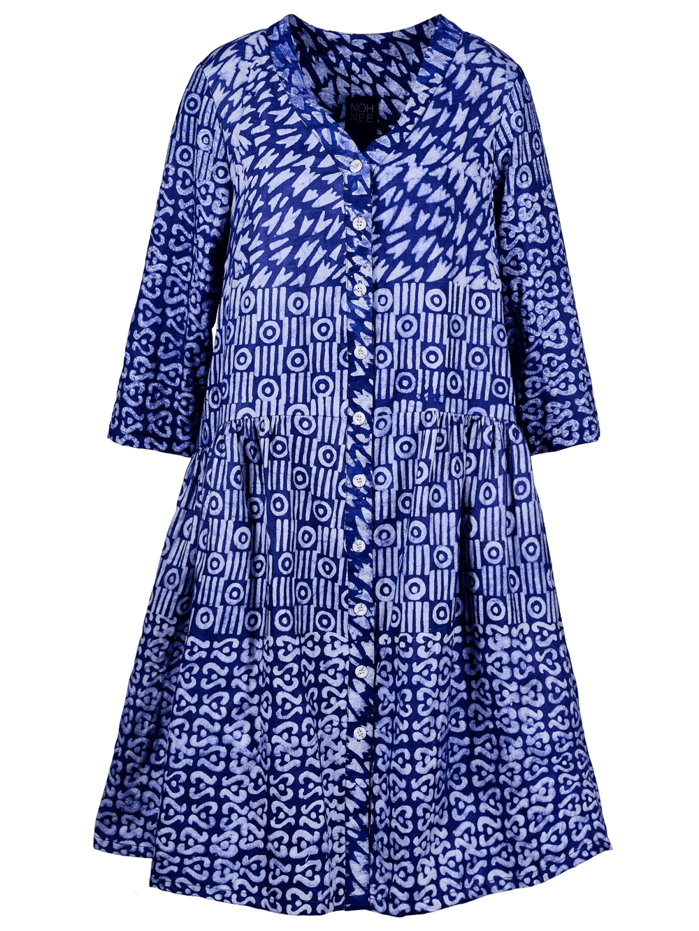 NOH NEE KLEID PATRICIA | BATIK BLAU