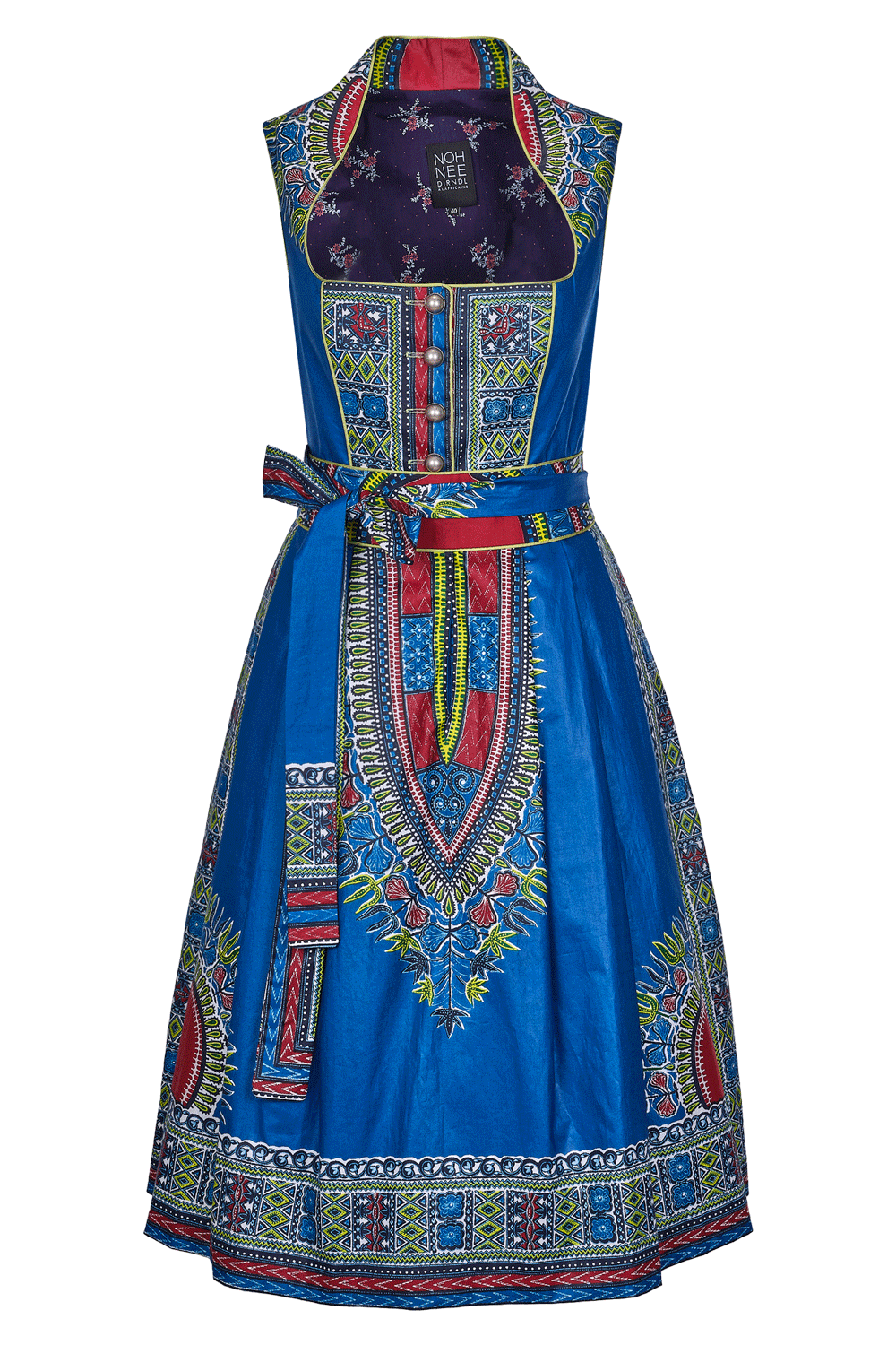DIRNDL ANNA | BLAUER WAXPRINT