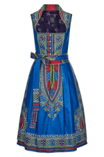DIRNDL ANNA | BLAUER WAXPRINT