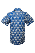 NOH NEE Hawaii Hemd | Blau